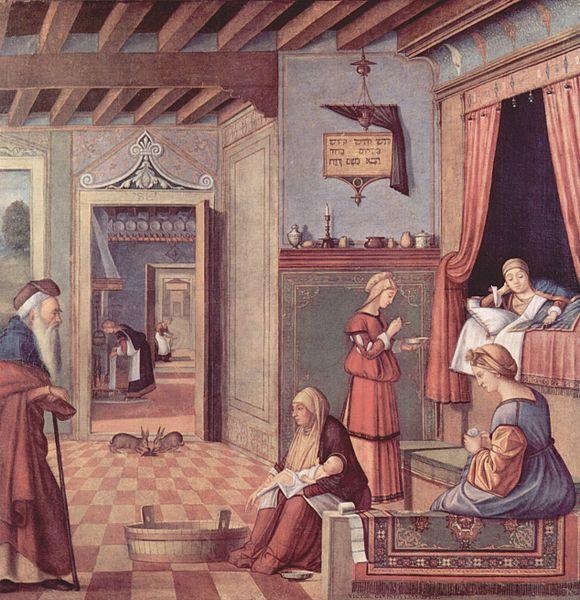 Vittore Carpaccio Maria Geburt oil painting picture